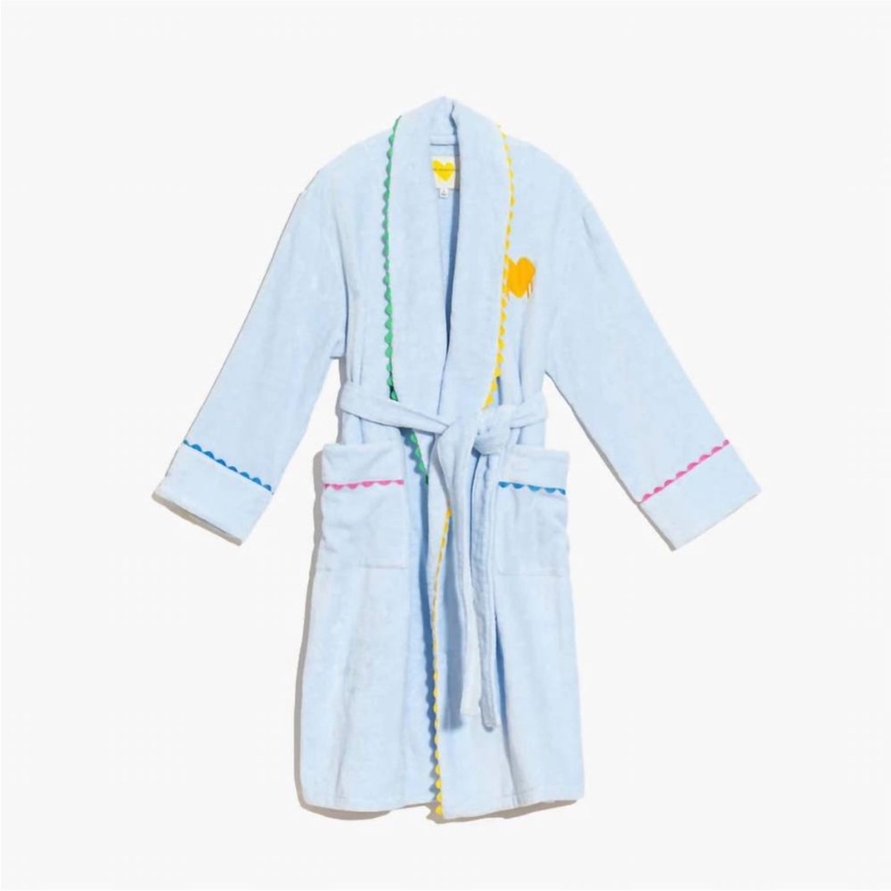 Kerri Rosenthal Funday Robe in Lake